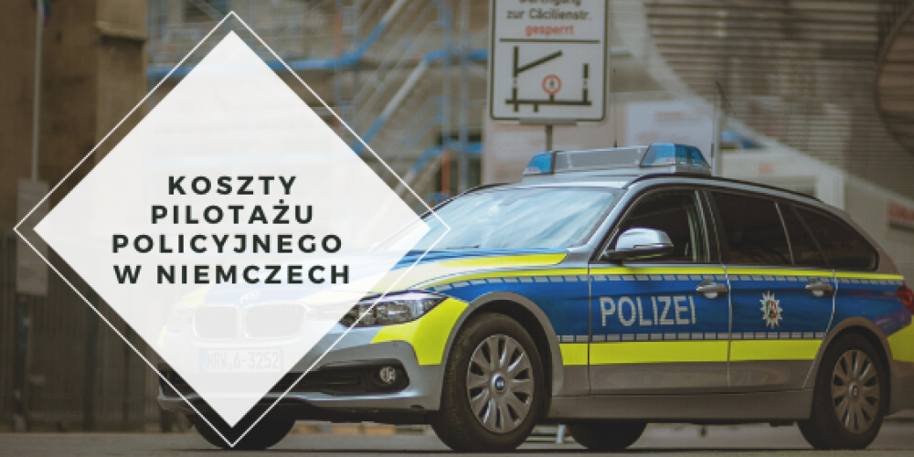 Pilotaż policyjny w Niemczech – ile czasu ma policja na wystawienie faktury?