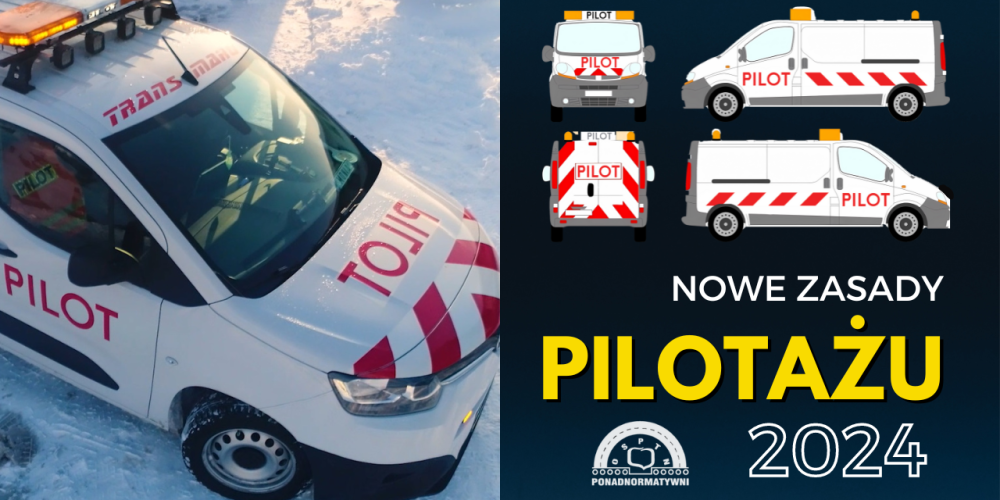 Obowiązują już nowe standardy pilotażu transportów ponadgabarytowych w Polsce – PDF do pobrania