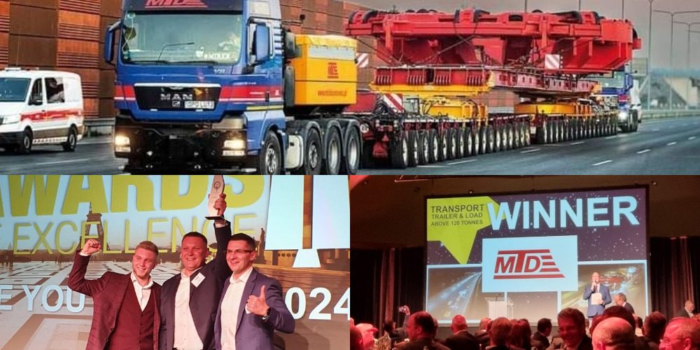 MTD Skuratowicz zdobywa prestiżową nagrodę ESTA Awards 2023 – nagrodzono transport elementów maszyny TBM